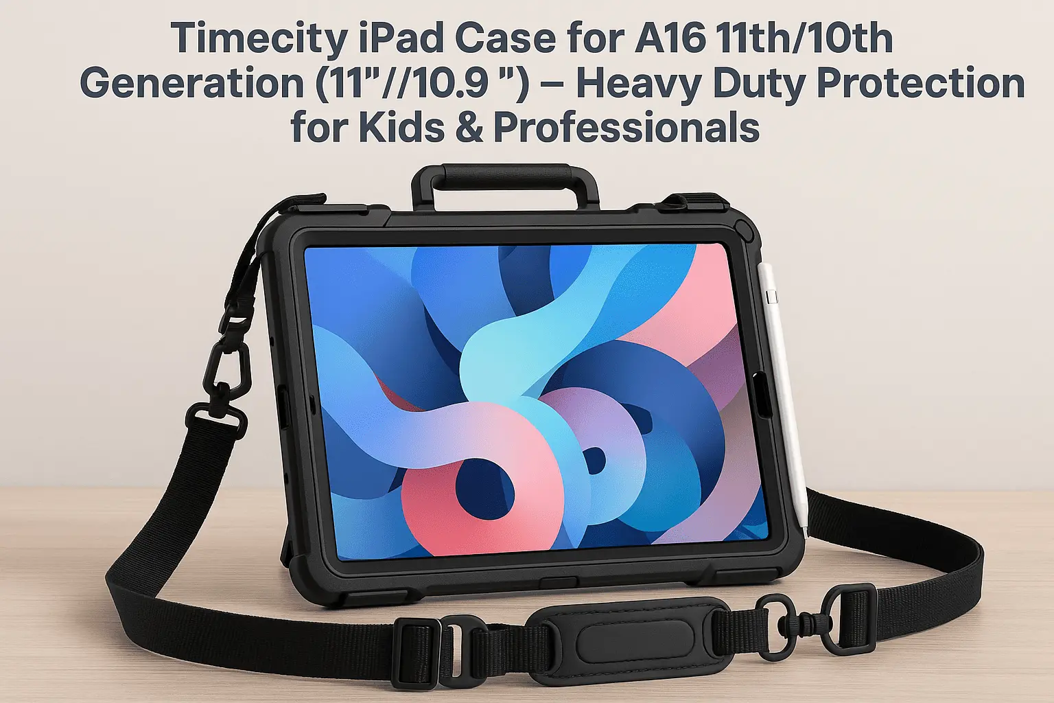 Timecity iPad Case for A16 11th/10th Gen