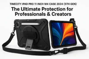 Timecity iPad Pro 11 Inch M4 Case 2024 (5th Gen)