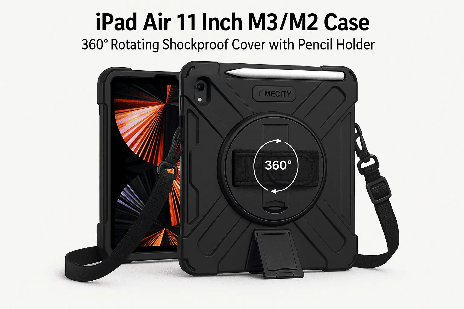 Timecity Case for iPad Air 11 Inch