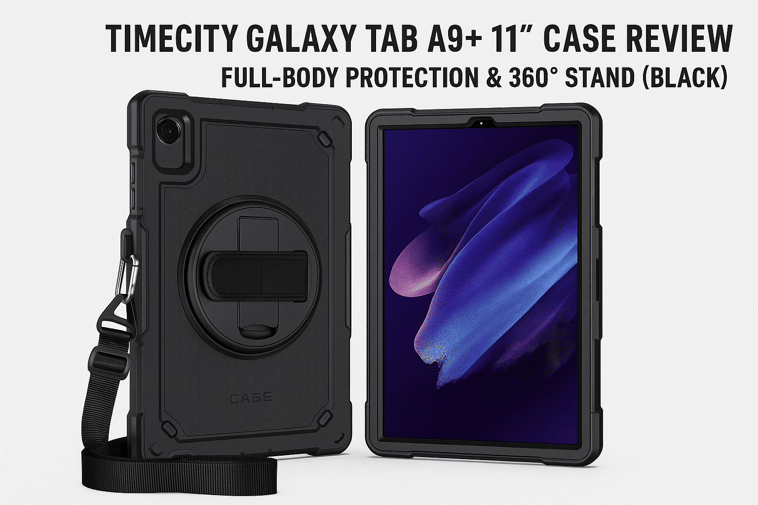 Timecity Samsung Galaxy Tab A9+ Case Review