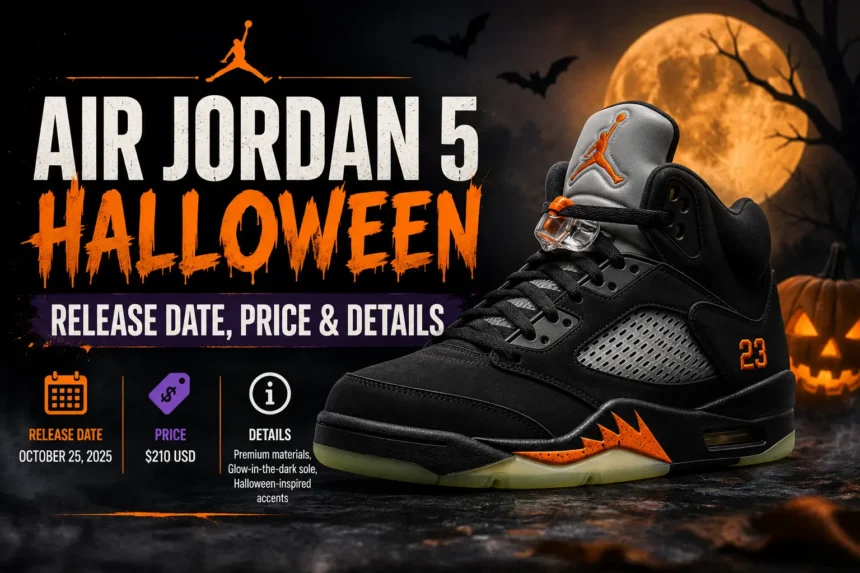 Air Jordan 5 Halloween Release Date