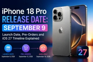 iPhone 18 Pro Release Date