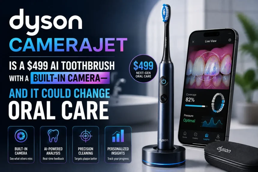 Dyson CameraJet AI Toothbrush